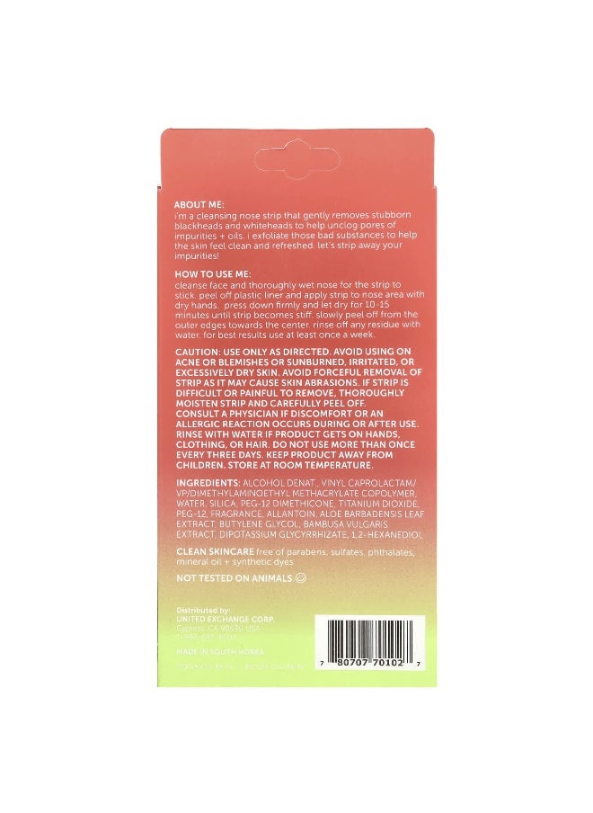 Nu Pore - Nu-Pore, Cleansing Nose Strips, 3 Nose Strips, 0.07 oz (1.89 g) - Image 1