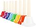 Tosnail 8 Note Metal Hand Bells Colorful Musical Percussion Instruments - Image 2