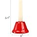 Tosnail 8 Note Metal Hand Bells Colorful Musical Percussion Instruments - Image 4