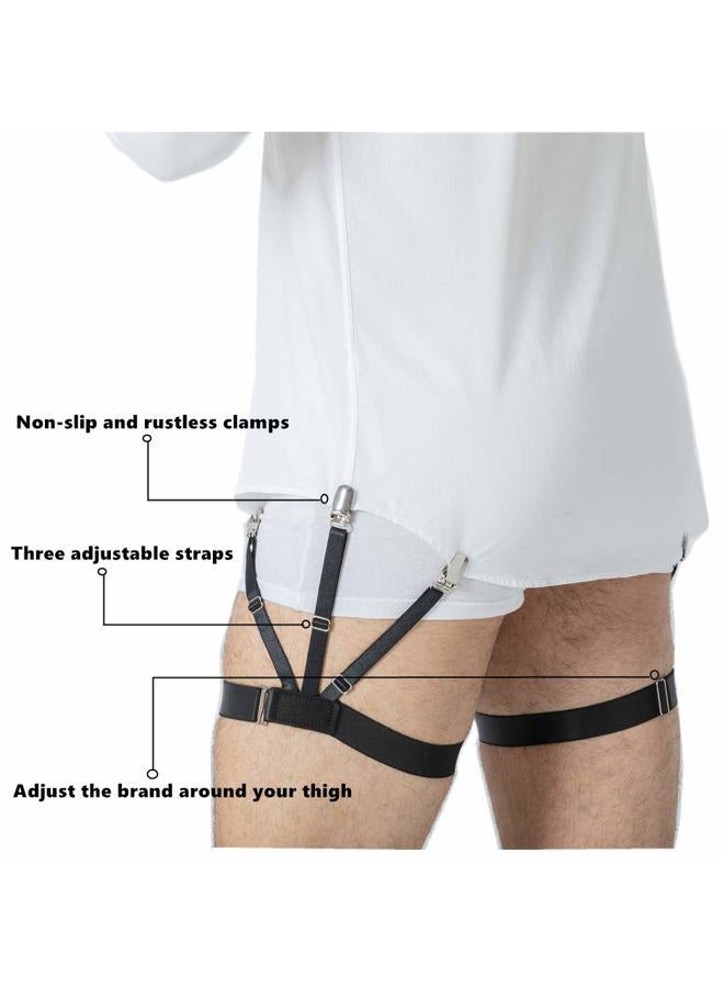 Lazarsspace Men'S Shirt Stays For Tucking, Garter And Holder Securing Position Men - Image 3