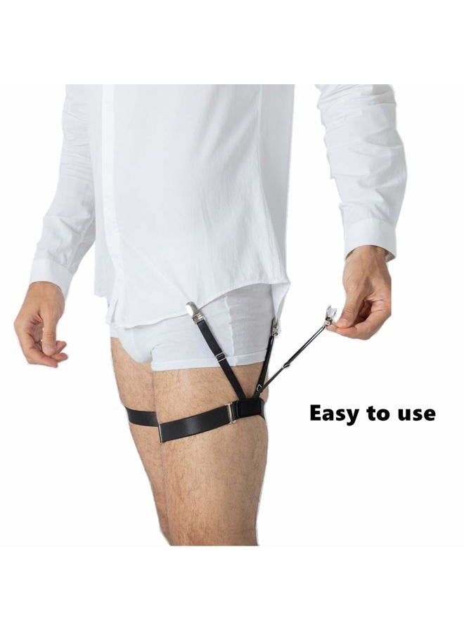 Lazarsspace Men'S Shirt Stays For Tucking, Garter And Holder Securing Position Men - Image 4