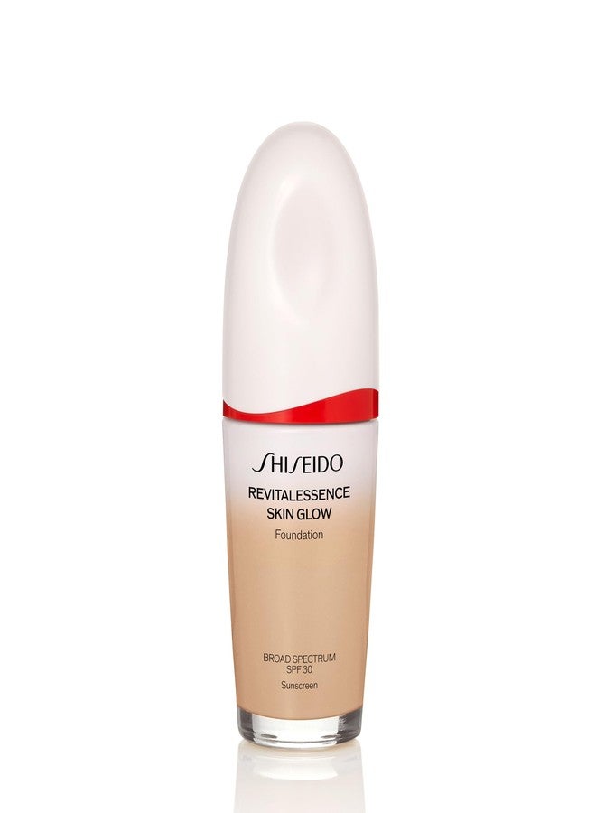 Shiseido RevitalEssence Skin Glow Foundation SPF 30, 260 Cashmere - Buildable, Medium Coverage - 24-HR Hydration & 12-HR Wear - Transfer, Crease & Fade Resistant - Non-Comedogenic - All Skin Types - Image 1