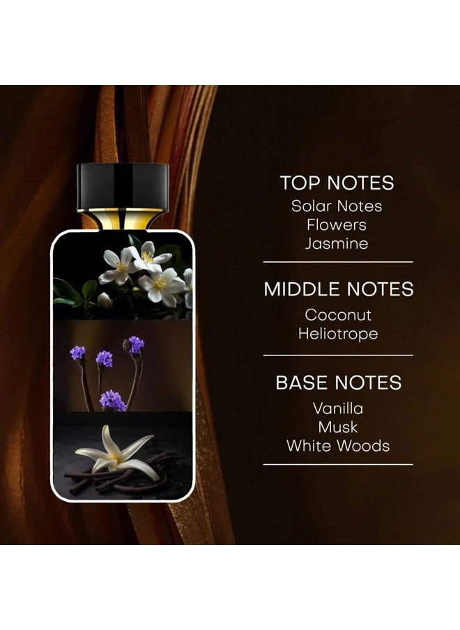 RACHEL ZOE - Empowered Eau De Parfum Spray - Vanilla Perfume Body Spray for Women - Jasmine, Coconut, Vanilla Notes - Designer Womens Perfume - 3.4 oz - Image 1
