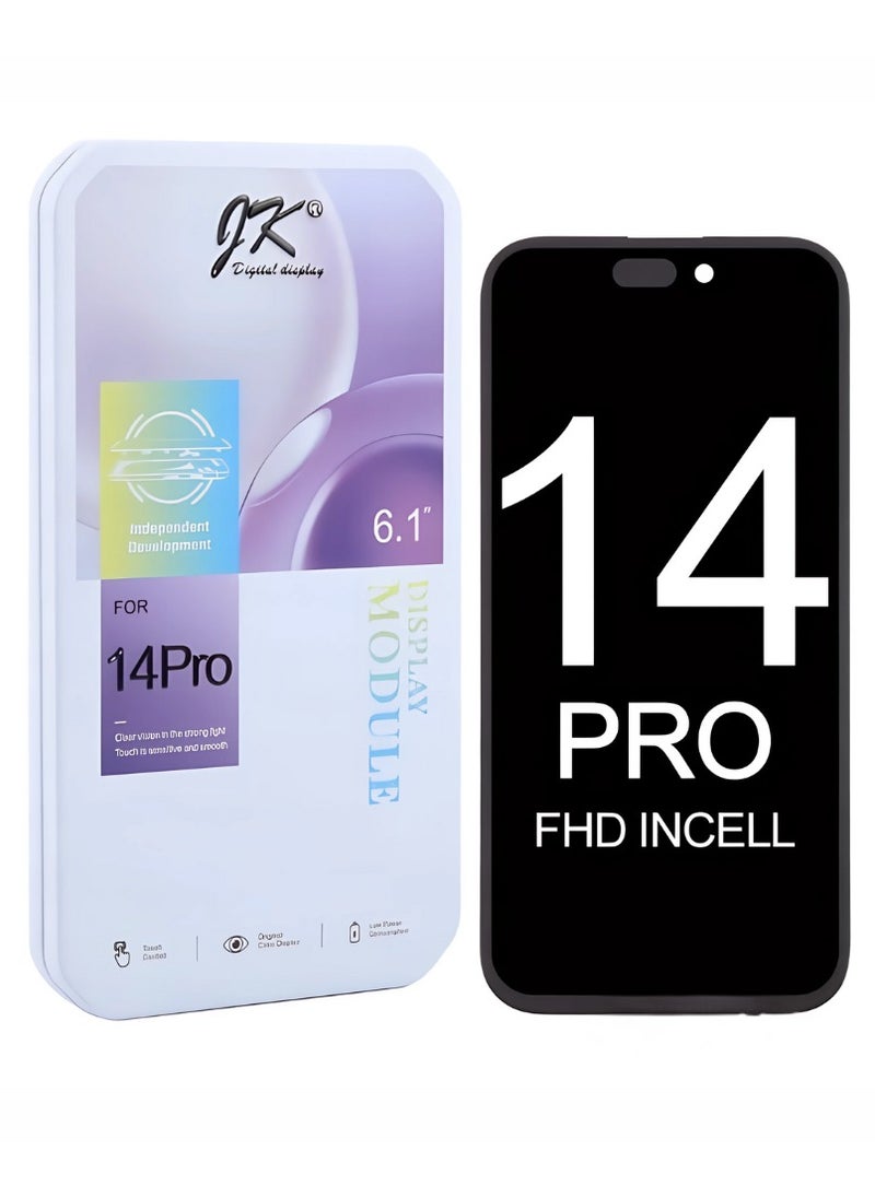 JK LCD screen for Apple iPhone 14 pro black  - Image 1