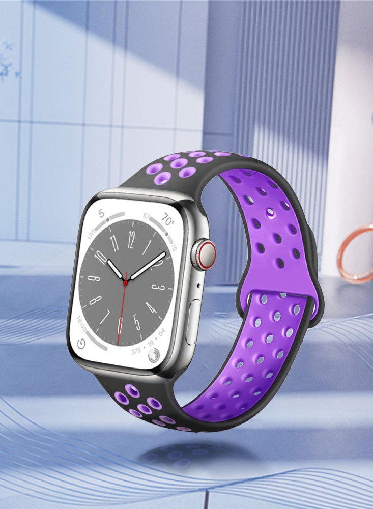 5pcs Watch Bands Replacement for Apple Watch Strap Compatible with Apple Watch 42/41/40/38mm Series 10/9/8/7/6/5/4/SE