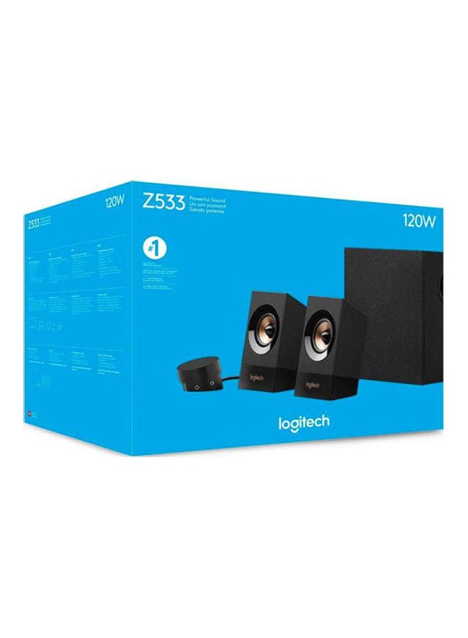 Logitech Audio System 2.1 Z533 Black - Image 2