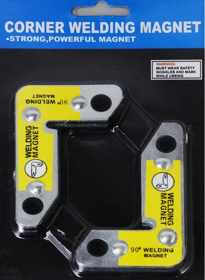 RIVERWELD Magnetic Corner Squares Strong Powerful Welding Accessories Magnet 90° Right Angle Setting Support Fixture Tool Max Pull Force 25 lbs Pack of 2 - Image 2