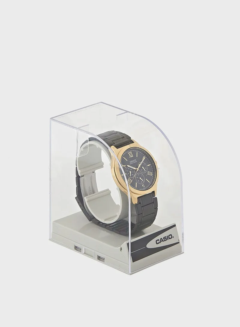 CASIO Mtp-V300Gb-1Audf Analog Watch