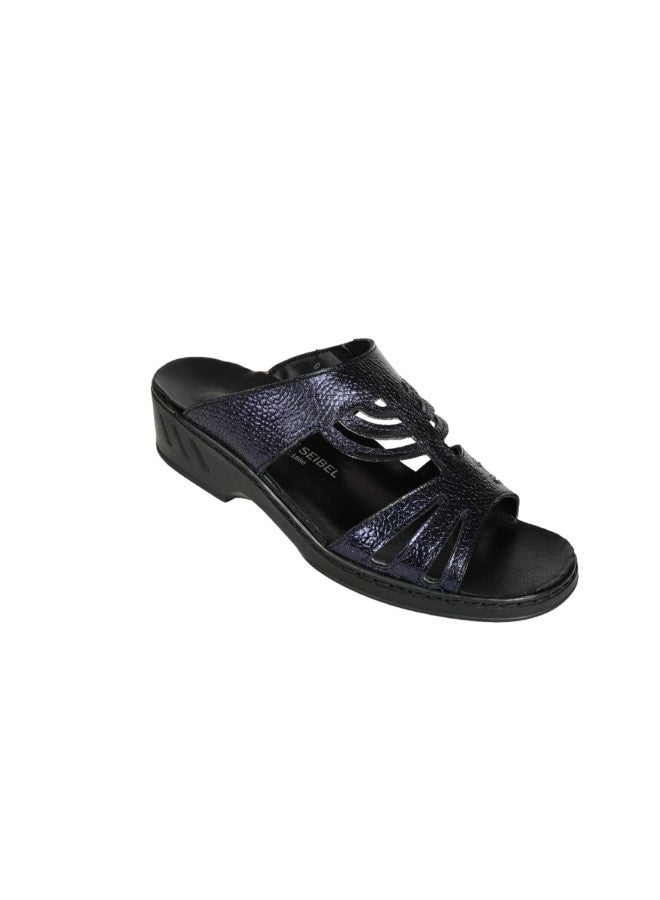 Josef Seibel 071-2222 Josef Seibel Ladies Comfort Sandals 08864 Black / Ocean - Image 1
