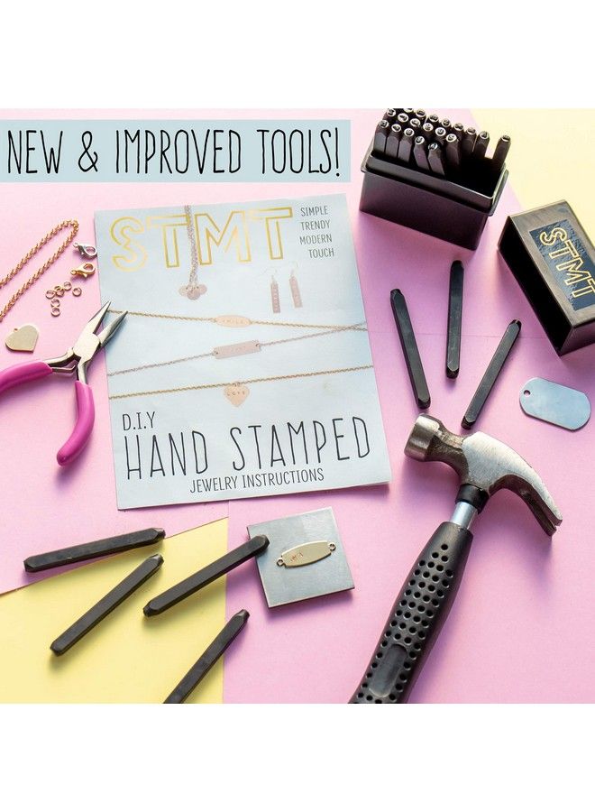 STMT D.I.Y. Hand Stamped Diy Personalized Stamp Jewelry Great Teenage Birthday Gift Unique Handmade Jewelry & Name Plates Bead Kits For Kids Teens & Adults Ages 14+ - Image 3