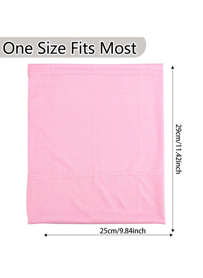 Messen 6 Packs Spandex Dreadlocks Tube Wide Headband Large African Wide Head Wraps Turbans Unisex Stretch Dreadlocks Band Open End Elastic Hair Cover (Set 03) - Image 3