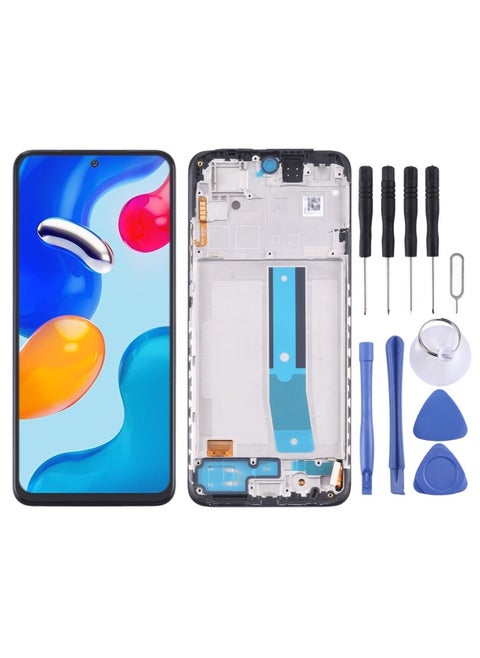 Original LCD Screen and Digitizer Full Assembly with Frame for Xiaomi Redmi Note 11S 4G/Poco M4 Pro