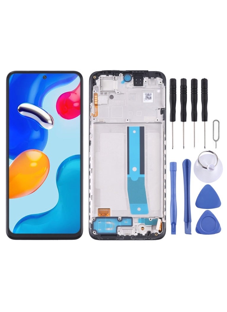 Original LCD Screen and Digitizer Full Assembly with Frame for Xiaomi Redmi Note 11S 4G/Poco M4 Pro