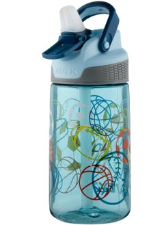 AVEX Powder Blue Flip Lid: Kids Auto Seal Freeride Water Bottle 16 oz  - Image 2