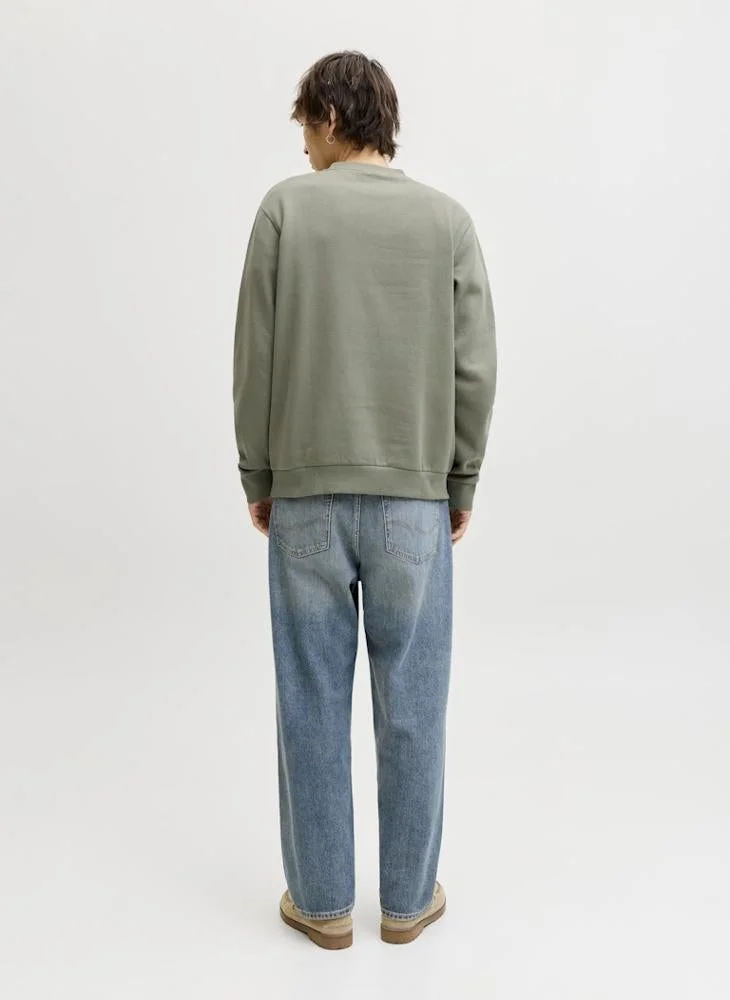 جاك اند جونز سويت شيرت بياقة دائرية