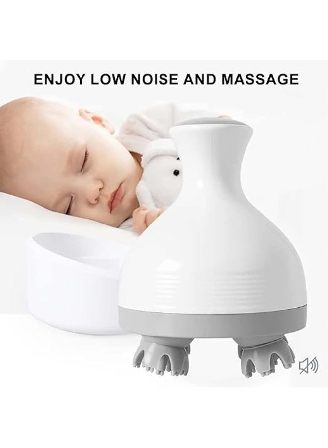 Rechargeable Electric Scalp Massager & Stress Relief Device - Image 3