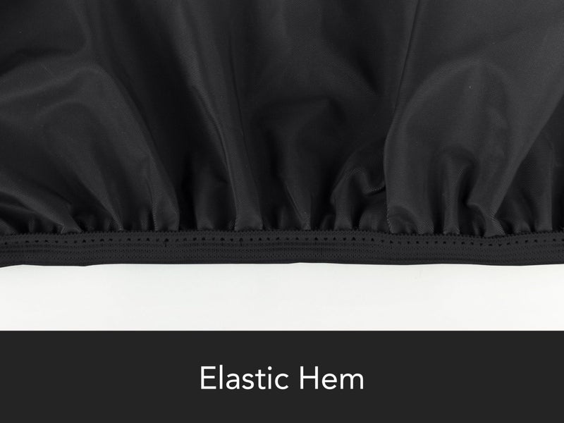 Covermates Classic Grill Cover - All-Weather Heavy Duty Outdoor BBQ Cover with Water-Resistant 12-Gauge Vinyl, Mesh Vents, Protection for Large Outdoor Grills, 53 Inch, Black - Image 3