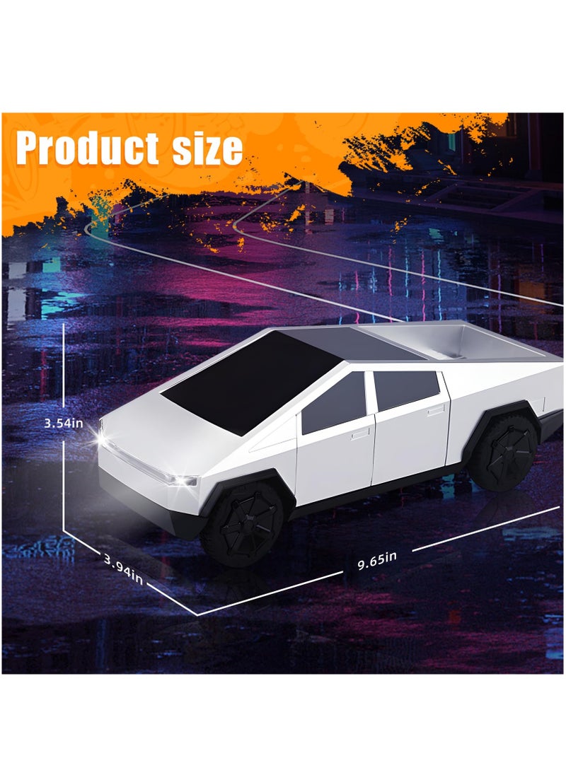 XiuWoo Remote Control Car,Cybertruck Toy car, 2.4Ghz 1/24 Scale Model Racing Car Toys Rechargeable Battery Gifts for Adults Boys  - Image 3