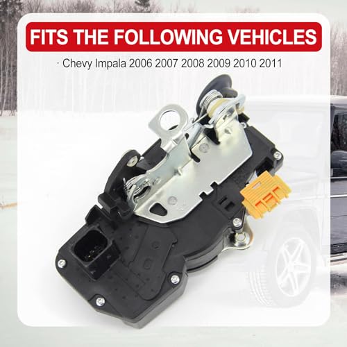 FEXON Door Latch Lock Actuator Replaces for Chevy Impala 2006-2011, Fit Rear Right 931-333 10338776 15277754 20790500 25876456 - Image 5