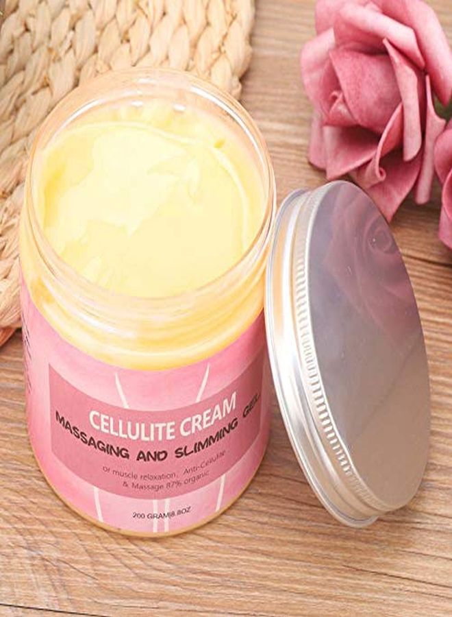 Anti Cellulite Creams, Fat Burner Slimming Cream For Abdomen, Belly And Waist - Body Shaping Cream For Weight Loss - Massage Slimming Cream (200G)