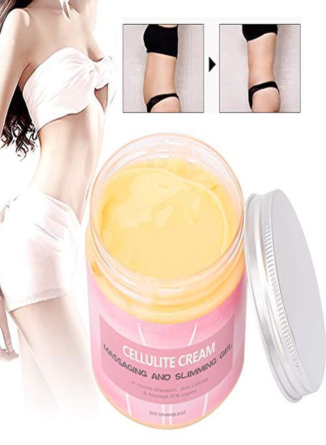 Anti Cellulite Creams, Fat Burner Slimming Cream For Abdomen, Belly And Waist - Body Shaping Cream For Weight Loss - Massage Slimming Cream (200G)