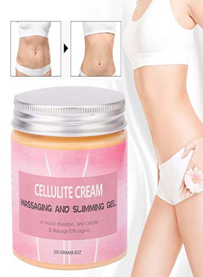 Anti Cellulite Creams, Fat Burner Slimming Cream For Abdomen, Belly And Waist - Body Shaping Cream For Weight Loss - Massage Slimming Cream (200G)