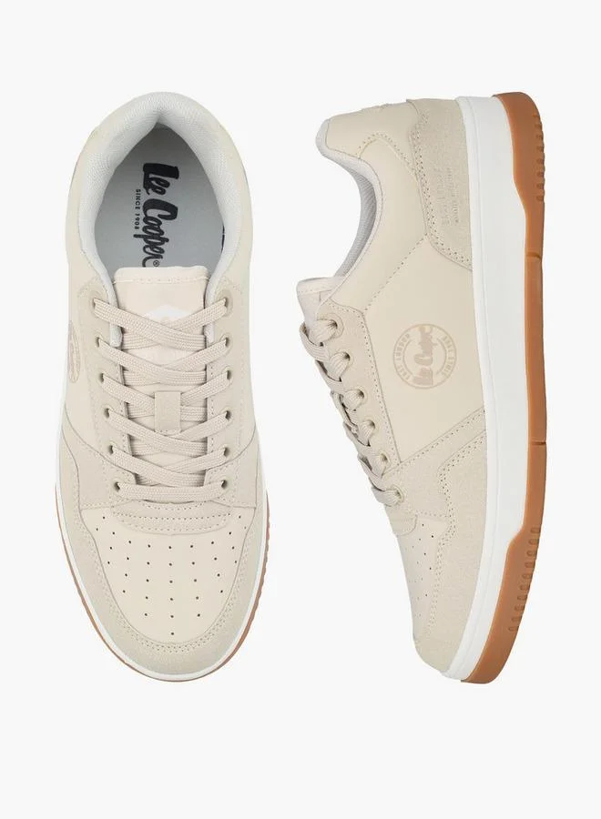 Women Logo Lace-Up Ankle Sneakers