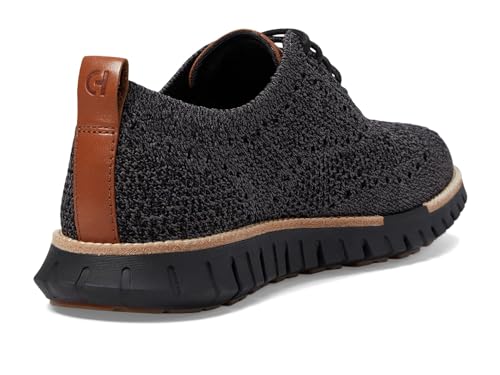 Cole Haan Mens Zerogrand Remastered Stitchlite Wing Tip Oxford, Magnet/Black, 14-M US - Image 5