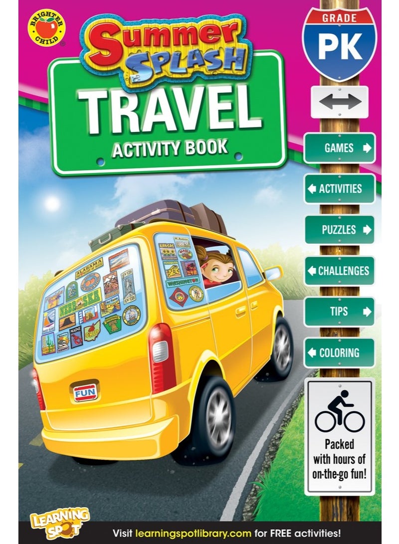 Summer Splash Travel Activity Book, Grade PK - Image 1
