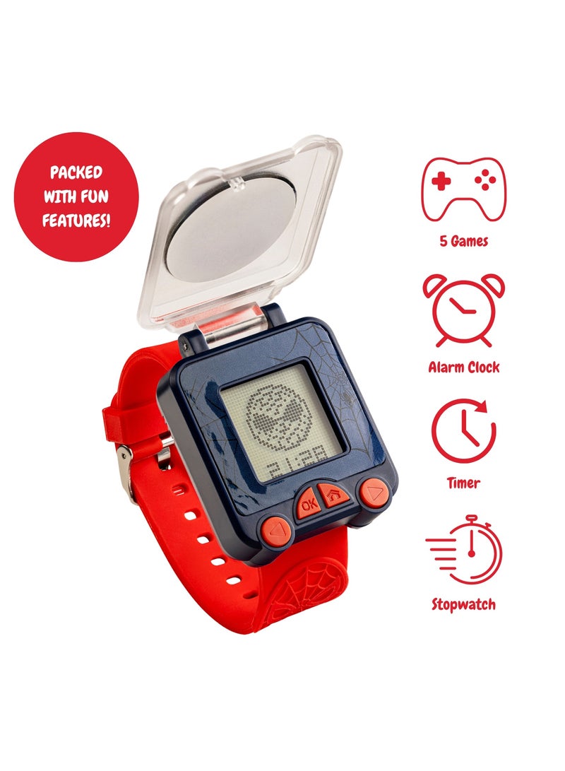 Disney Marvel Spiderman Red Strap Learning Boys Watch - SPD4753 - Image 4