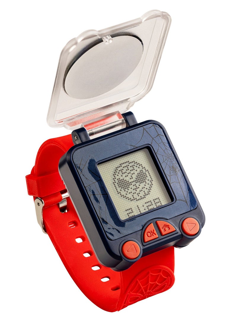 Disney Marvel Spiderman Red Strap Learning Boys Watch - SPD4753 - Image 1