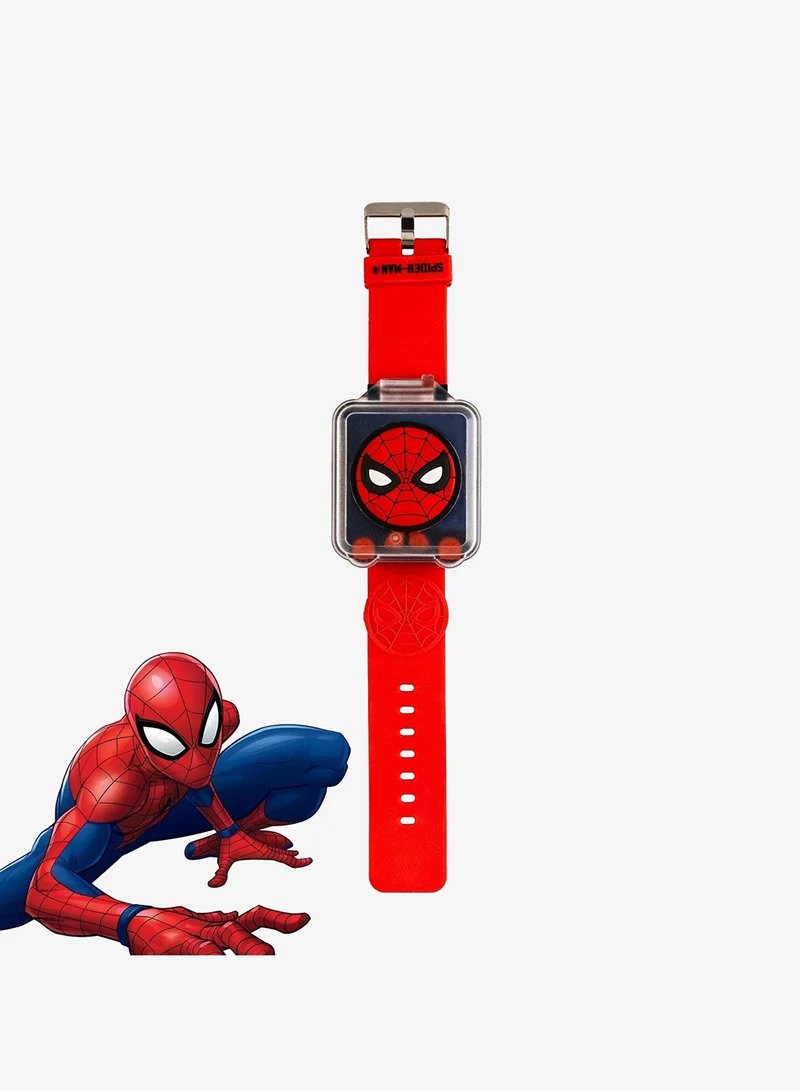 Disney Marvel Spiderman Red Strap Learning Boys Watch - SPD4753