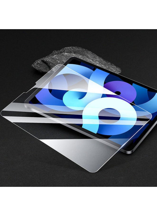 Generic - Applicable To Apple Flat Tempered Film 12.9 Inch Film Mini6 Frosted IPad Air 11 Inch 2024 Arc Edge-Color:Straight Edge HD + Kraft Paper Packaging-Size:10.2-inch IPad (2019-2021) - Image 1