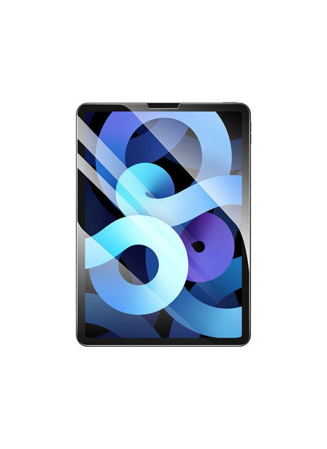 Generic - Applicable To Apple Flat Tempered Film 12.9 Inch Film Mini6 Frosted IPad Air 11 Inch 2024 Arc Edge-Color:Straight Edge HD + Kraft Paper Packaging-Size:10.2-inch IPad (2019-2021) - Image 1