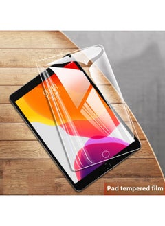Applicable To Apple Flat Tempered Film 12.9 Inch Film Mini6 Frosted IPad Air 11 Inch 2024 Arc Edge-Color:Straight Edge HD + Kraft Paper Packaging-Size:10.2-inch IPad (2019-2021)