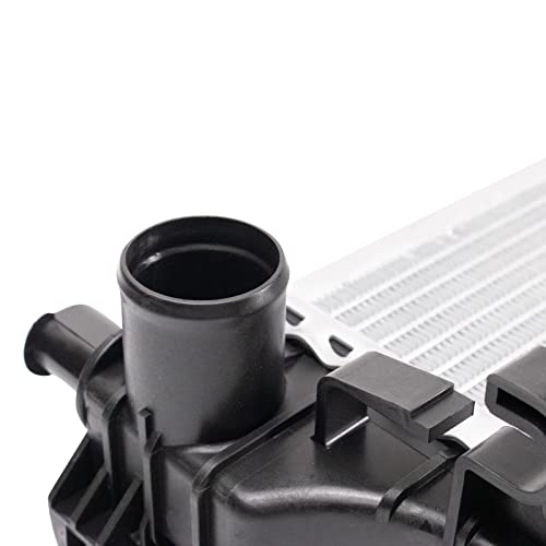 TRQ Primary Radiator Assembly Aluminum Core Compatible with 16-20 Dodge Durango 16-21 Jeep Grand Cherokee 21 Grand Cherokee L 22 Grand Cherokee WK CH3010379 CU13656 CU13662 - Image 4