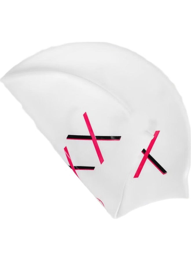 ZOKE Adult Silicone Swim Cap Training Waterproof Ear Protection Comfortable Non-Slip Head 624603232-2 - Image 2