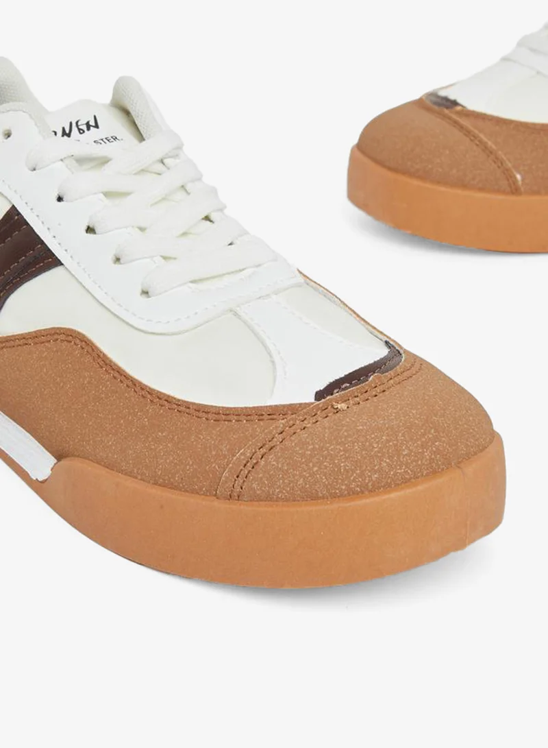Styli Active  Color Block Lace Up Sneakers for Women | Best Price UAE