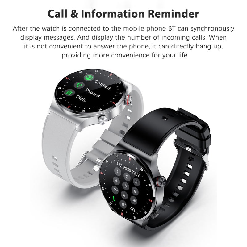 QW33 1.28 Inches Smartwatch IP67 Waterproof Sports Watch BT5.1 Intelligent Watch Fitness Tracker Multifunctional Watch Compatible with Android5.0/iOS10.0 - Image 5