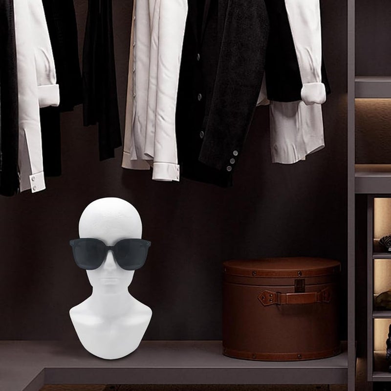 Male Foam Head Model Wig Display Mannequin For Salon Styling And Crafts - Image 4