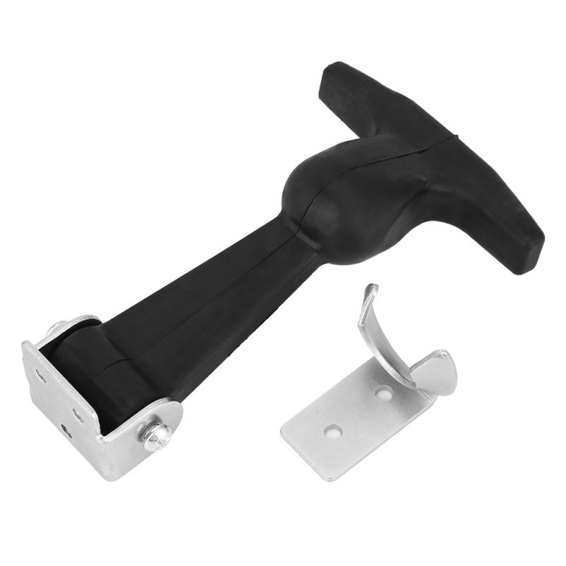 Elastomer Toggle Latch Rubber Steel 250N Load Galvanized - Shock Absorption Compression Resistant Buckle Holder for Machinery Engine Covers - Image 1