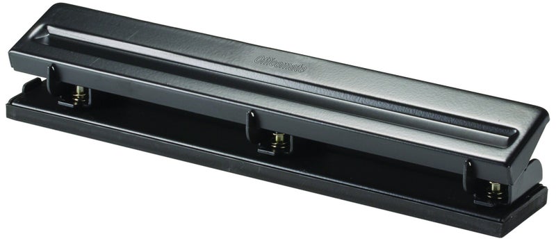 Officemate Standard 3 Hole Punch with 8 Sheet Capacity Black 90099