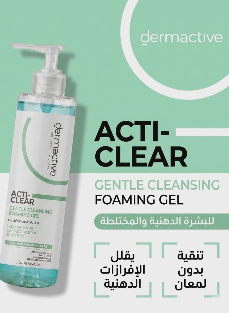 Dermactive Acti-Clear Gentle Cleansing Gel - 250ml - Image 2