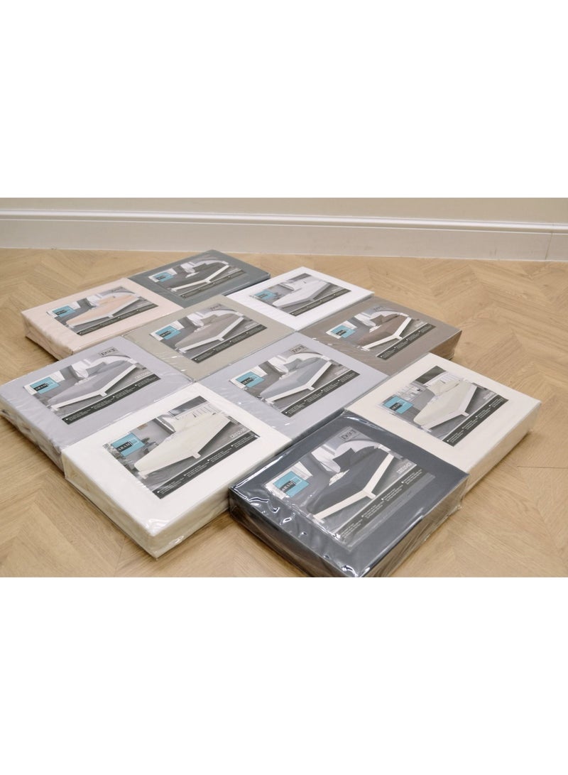 أرام شرشف سرير مطاط كامل لغطاء المرتبه من المايكروفاير الناعم متوفربعده مقاسات - Image 2