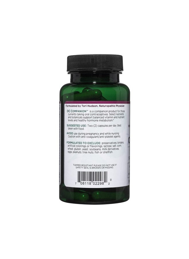 Vitanica Oc Companion Oral Contraceptive Support Vegan Nongmo 60 Capsules  - Image 4