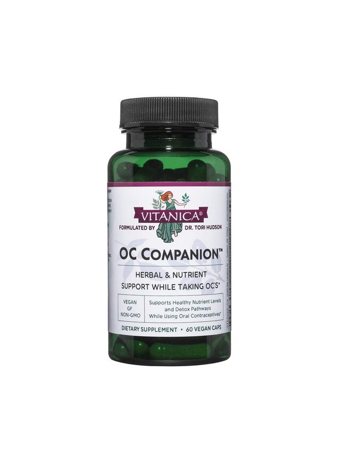 Vitanica Oc Companion Oral Contraceptive Support Vegan Nongmo 60 Capsules  - Image 2