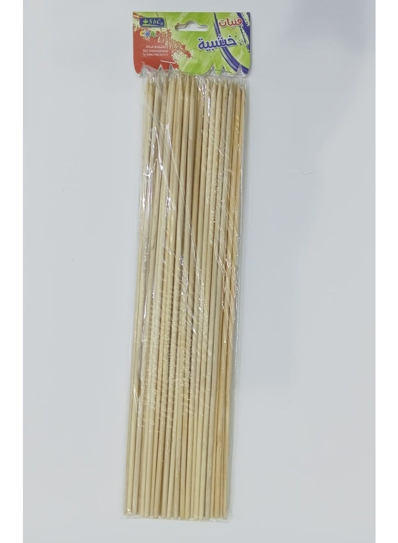 SBC 30 cm wooden sticks - Image 1