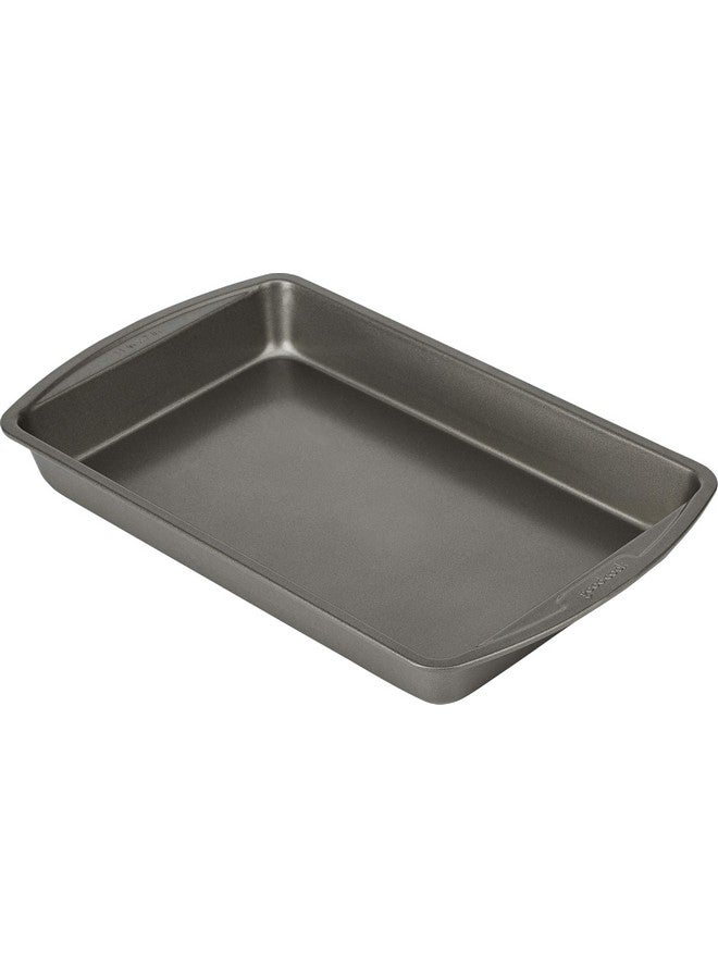 GoodCook Everyday Nonstick Steel Oblong Pan, 7" x 11", Gray - Image 1