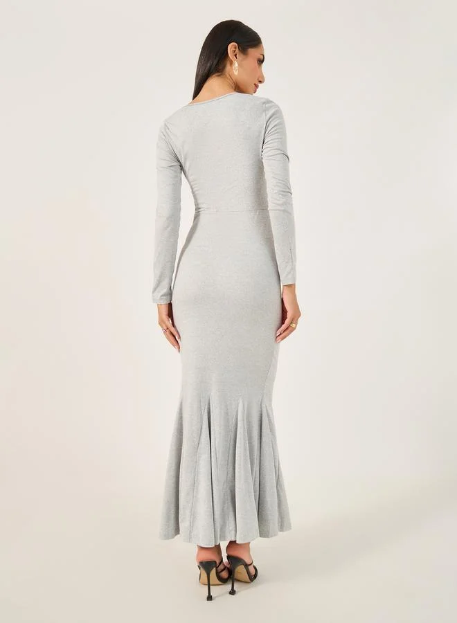 Take Two Gathered Knit Dress