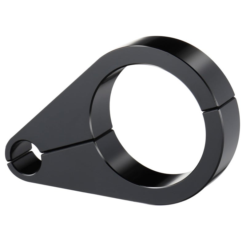 MoKitDora 1375 Handlebar or Frame Mount Clutch Throttle Cable Clamp or Brake Line Clips Universal for Harley 138 inch Diameter Bars Black - Image 2